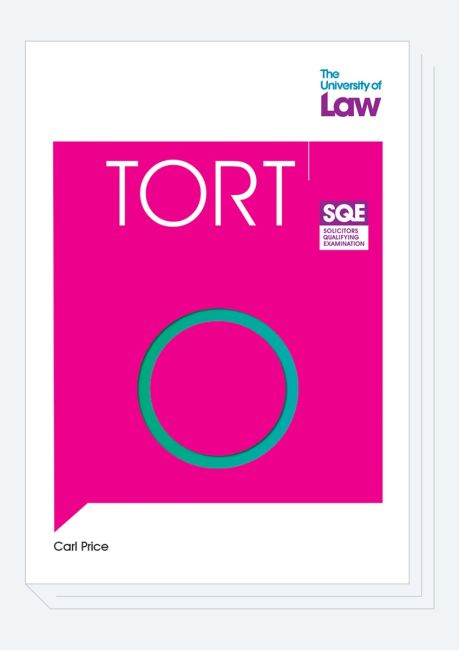 Tort From The University Of Law Front Cover
