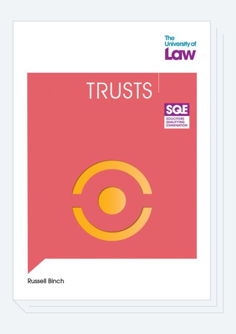 Trusts From The University Of Law Front Cover