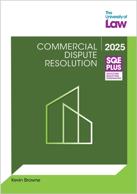 SQE Plus Commercial Dispute Resolution