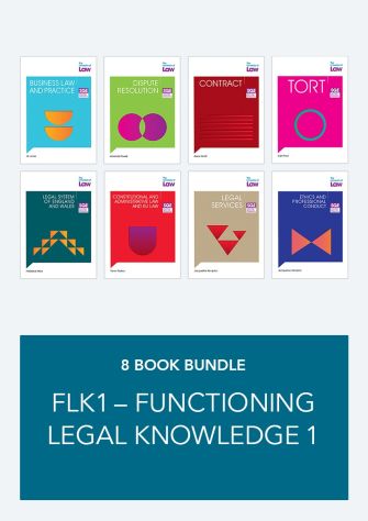 Bundle of 8 study manuals: FLK1 – Functioning Legal Knowledge 1 From The University Of Law Bundle of 8 study manuals: FLK1 – Functioning Legal Knowledge 1 From The University Of Law