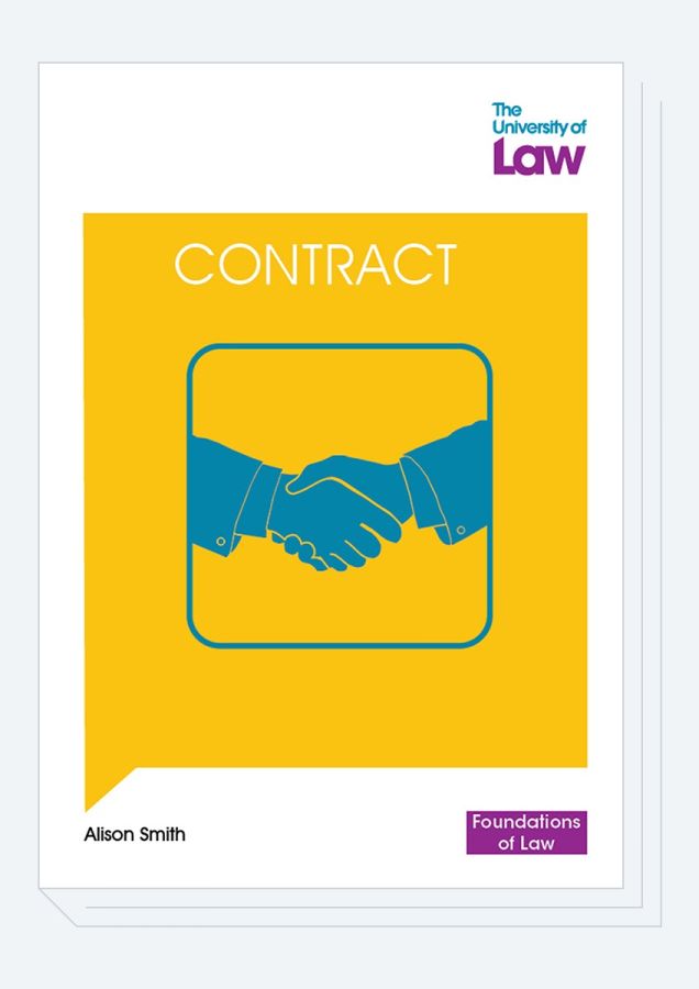 Foundations of Law From The University of Law Contract Front Cover