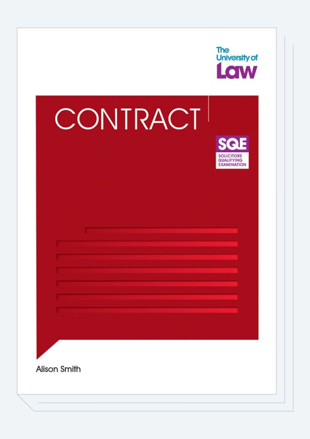 Contract From The University Of Law Front Cover